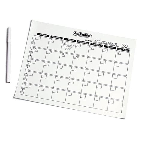 Printable Generic Calendar Printable Word Searches