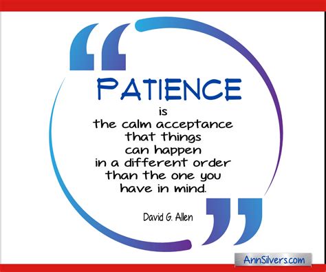 What Is Patience Best Patience Quotes And Definitions Ann Silvers Ma