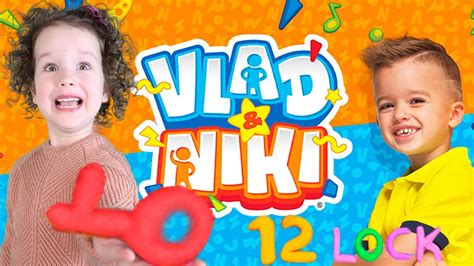 12 Locks Vlad And Niki Level 4 New Game For Kids Rud Present Youtube