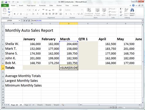 (provides an overview, showing different types of percentage calculation). Basic Formula Series: The Excel ® Sum Formula | Pryor ...