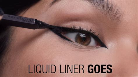 Hyper Easy Liquid Eyeliner Maybelline New York Youtube