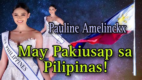 Ang Natatanging Hiling Ni Pauline Amelinckx Sa Pinoy Pageant Fans