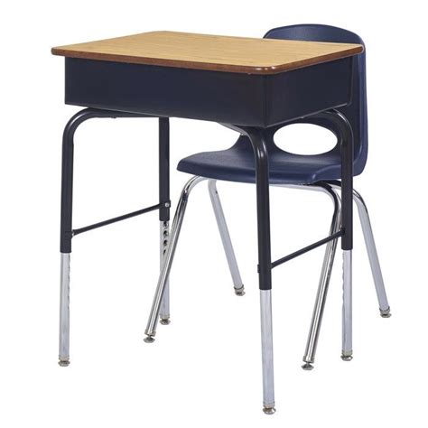 Ecr4kids Wood Adjustable Height Open Front Desk Wayfair Classroom