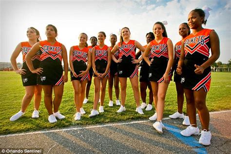 Cheerleaders Forced To Wear Shorts And T Shirts Under Too Skimpy