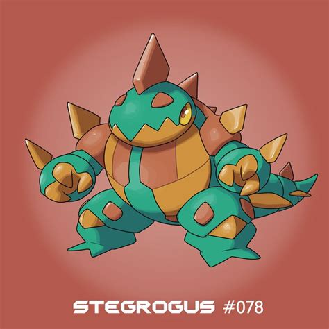 078 Stegrogus By Terrytibke Pokemon Rpg Pokemon Pokedex Pokemon Fakemon