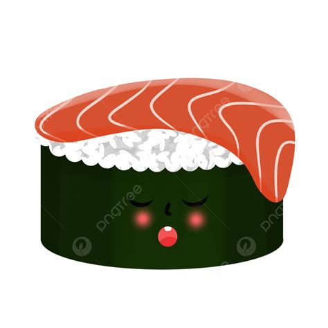 Comida Japonesa De Sushi Fofa Png Fofa Comida Japonês Imagem Png E