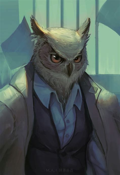 Deviantart Tumblr — When In Doubt Draw An Owl Wearing A Suit 🎨🦉