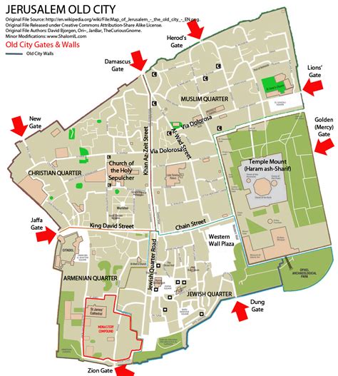 Map Of Jerusalem Old City Maps Location Catalog Online