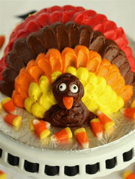 Fun And Easy Turkey Cake Great For Thanksgiving Full Tutorial On My Webpage