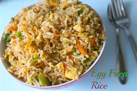 Indo Chinese Egg Fried Rice Recipe