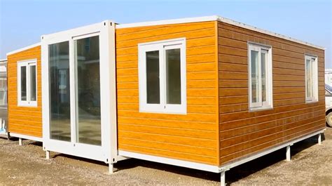 20ft Expandable Container House With External Cladding