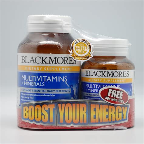 Best vitamin and mineral supplements australia. Blackmores Multivitamins + Minerals 120s + 30s