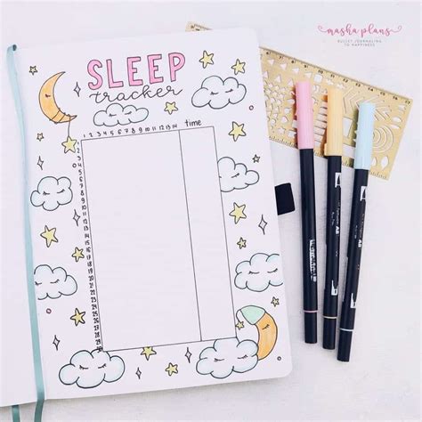 31 Fun And Simple Bullet Journal Page Ideas Habit Tracker Bullet