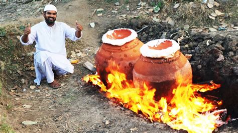 Mutton Biryani Recipe Traditional Cooking Pot Biryani Matka