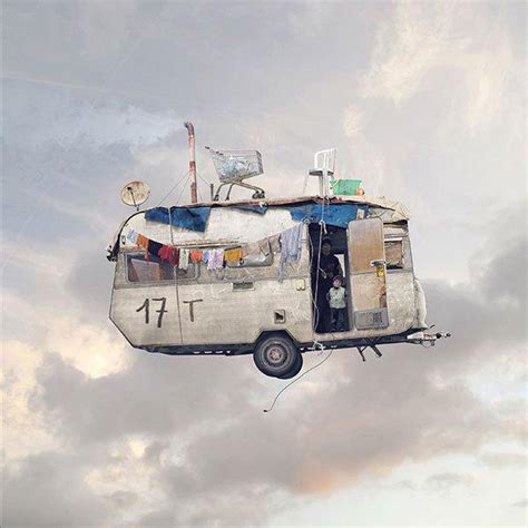 These Whimsical Flying Houses By Laurent Chehere Speak To Your Inner Child