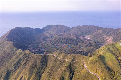 Aogashima Double Volcano Island Offbeat Japan