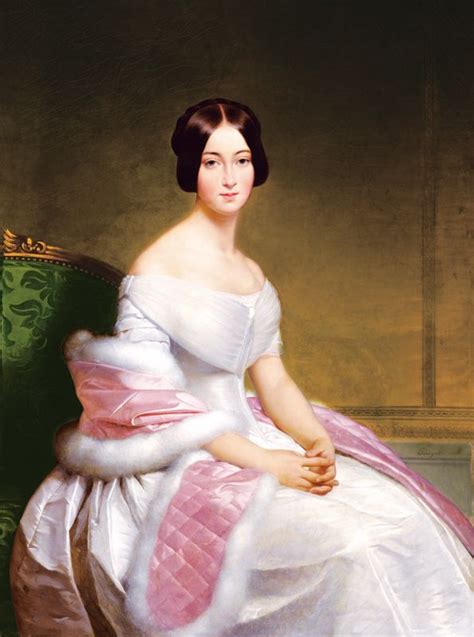 A Painting Of A Woman In A White Dress Sitting On A Green Chair With