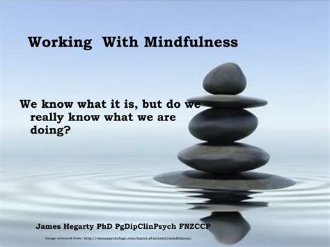 Ppt Working With Mindfulness Powerpoint Presentation Free Download
