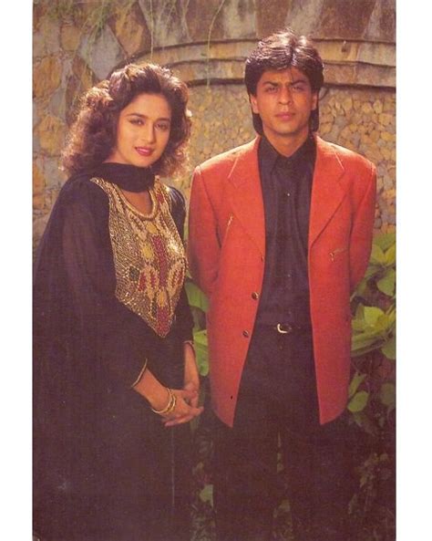 Movies N Memories On Twitter Shahrukh Khan And Madhuri Dixit During