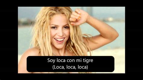 Loca Shakira Letra Youtube