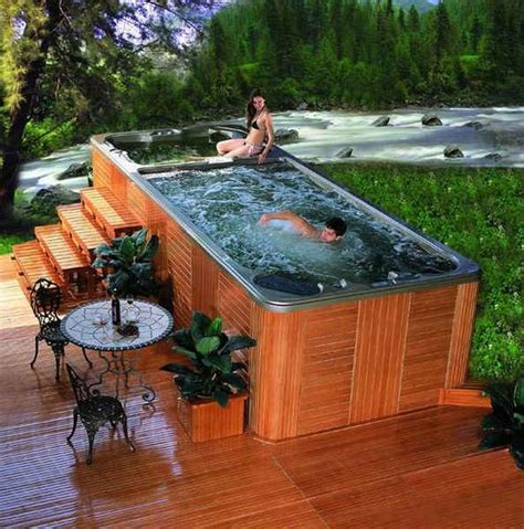 Modern Hot Tub Sophisticated Design Ideas For Backyard