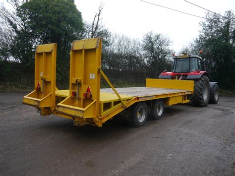 Used As Marston Mpt15ft Low Loader Trailer For Sale At Lbg Machiner