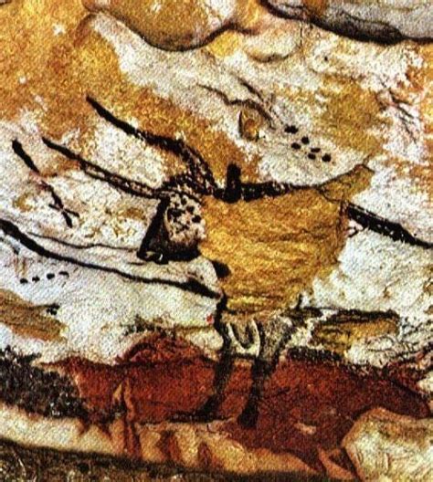 Lascaux Constellations Painting A Cave Painting At Lascaux Cave In