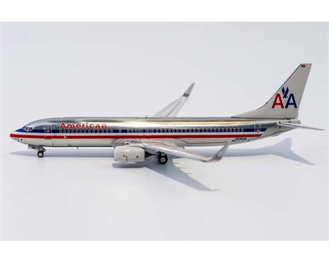 American Airlines Chrome Livery Boeing B737 800
