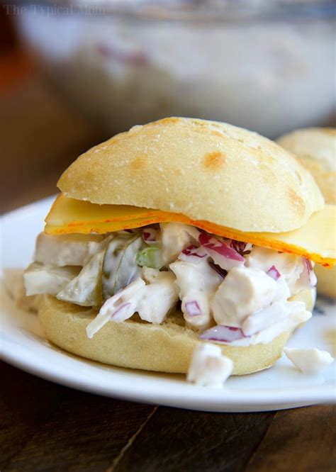 Easy Chicken Salad Sandwich Recipe · The Typical Mom