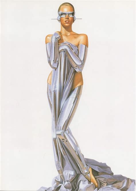 1985 Hajime Sorayama Poster Double Sided Vintg 30 X 22cm 12 X 85 14b Nudes Ebay