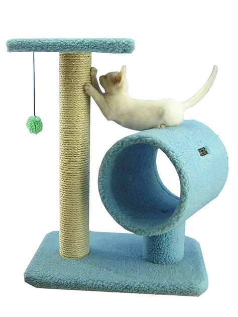 From a simple tower or litterbox furniture to cat houses for multiple felines, find the right piece for your home. Armarkat Cat Tree Model B2501, Sky Blue -- Read more at ...