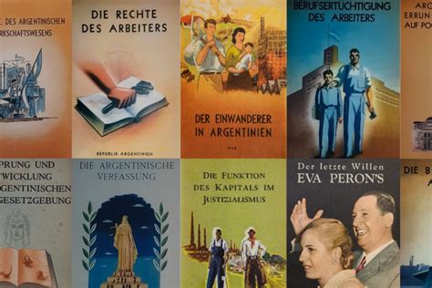 No te pierdas la muestra Propaganda peronista en alemán 1950 1955