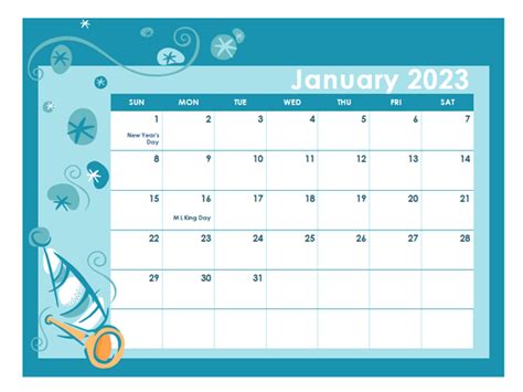 2023 Kids Calendar Template Calendarlabs