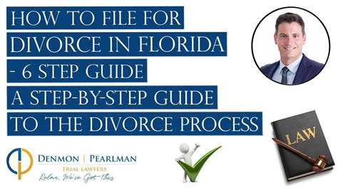 An equal number of divorce filings have one side or the other represented by an attorney. How to File for Divorce in Florida - 6 Step Guide | A Step ...