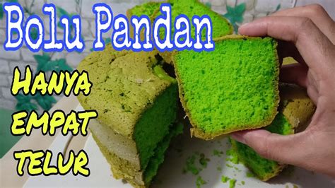 Bukan cuma untuk aroma, pandan juga memberikan warna hijau yang cantik untuk olahan kue bolu. Resep Bolu Pandan || Takaran Gelas Belimbing - YouTube