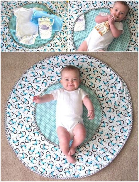 Picture mats can be expensive and custom shapes and sizes are impossible to find on store between the crazy inexpensive frame solution i came up with and these diy photo mats, the entire. 10 Cute DIY Baby Mats That You'll Love to Make