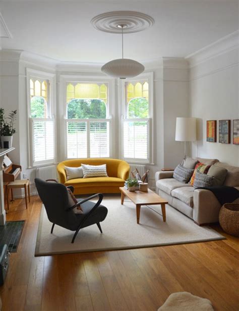 Simple Small Living Room Ideas With Bay Window With Diy Home