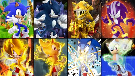Sonic All Forms By Manueljosecr7 On Deviantart