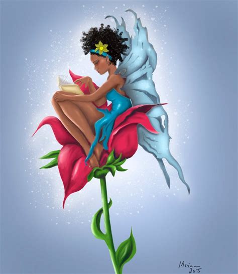 Fairy By Miriamlemondrop Black Girl Magic Art Fairy Art Black Fairy