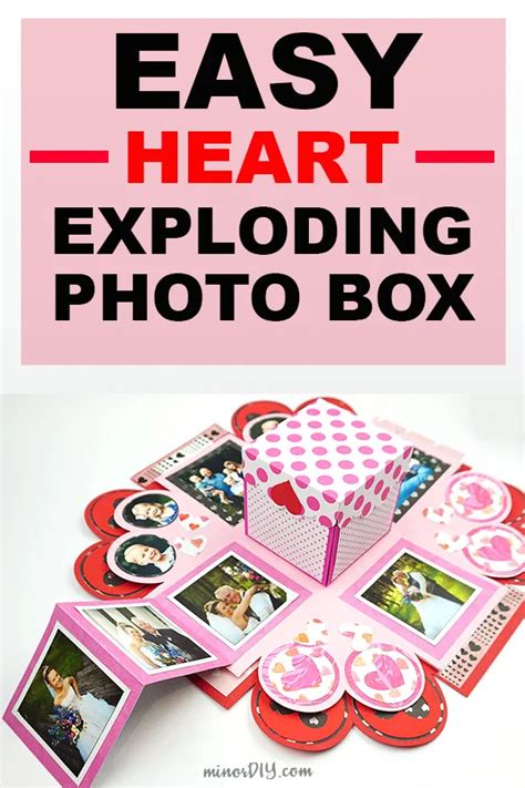 Tutorial Template Heart House Explosion Box Youtube Heart Explosion