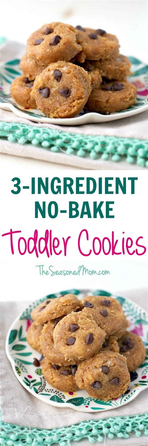 3 Ingredient No Bake Toddler Cookies Airplane Snacks For Kids The