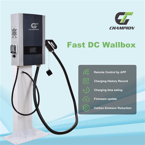 20kw Wall Mounted Ev Charger Gbtccs Dc Fast Charging Commercialhome