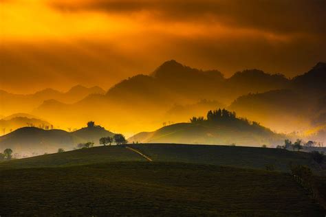 3101459 Backlit Clouds Country Countryside Dawn Dusk Evening