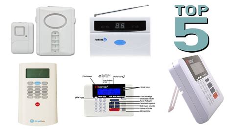 Top 5 Best Home Alarm Systems 2018 Best Home Security System Youtube