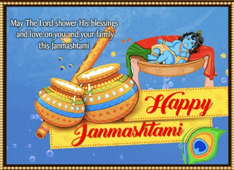 For this, the government has started the Happy Janmashtami Ecard For You. Free Janmashtami eCards, Greeting Cards | 123 Greetings