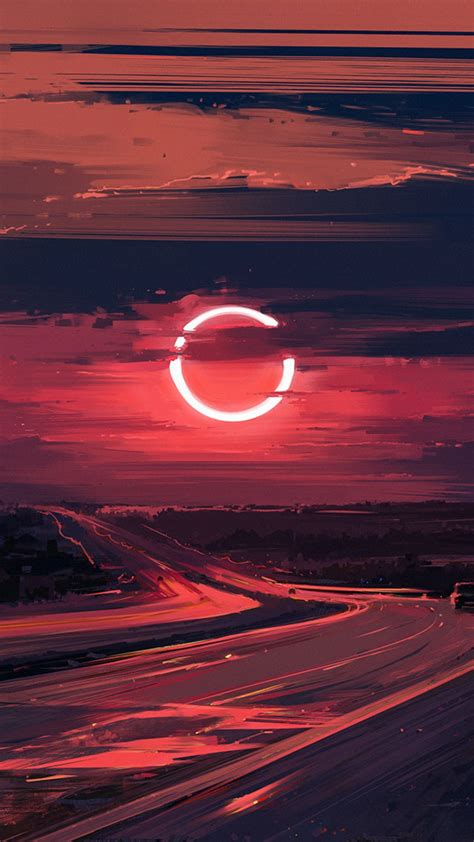 Dave2d review of the oneplus 6t. Cloud Eclipse Evening Moon Ut Wallpaper - 1080x1920