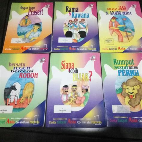 Buku Bacaan Kanak Kanak Cerita Rakyat Asia Hobbies And Toys Books