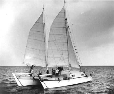 First West To East North Atlantic Catamaran Crossing Remembered