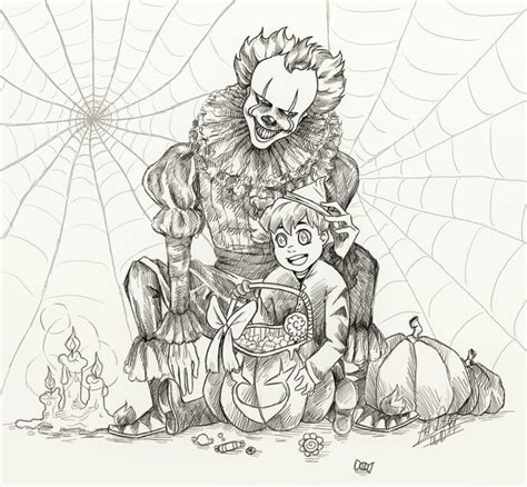 Scary Coloring Pages Detailed Coloring Pages Printable Adult Coloring