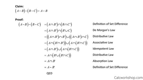 Kaset Kalsiyum Yakınlık Duymak Discrete Math Set Operations